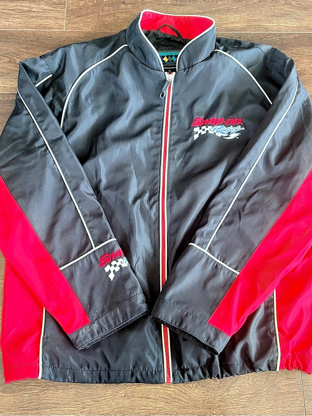 Snap-on Mens XL Black & Red Track Suit